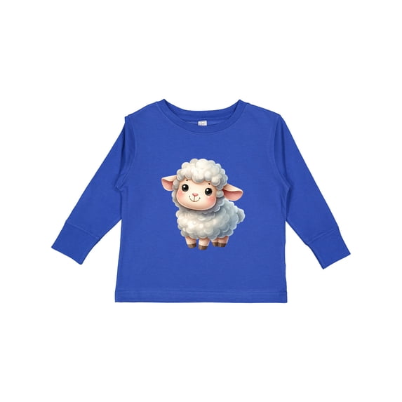 Inktastic Baby Sheep Boys or Girls Long Sleeve Toddler T-Shirt