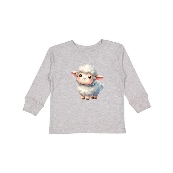 Inktastic Baby Sheep Boys or Girls Long Sleeve Toddler T-Shirt