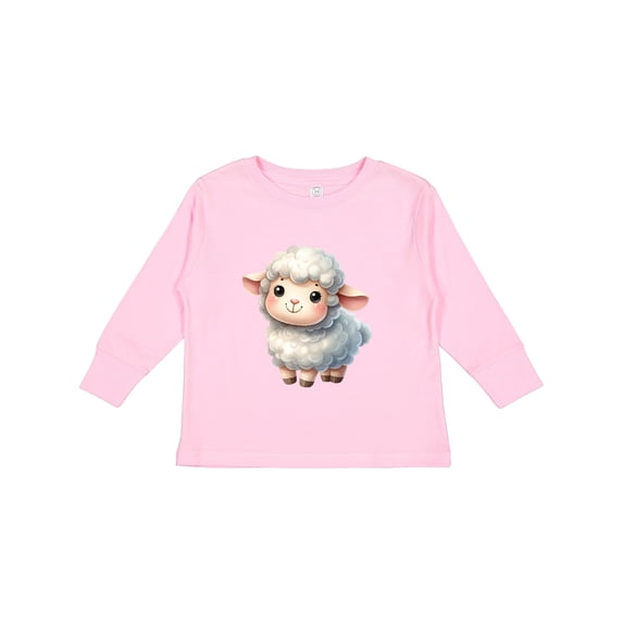 Inktastic Baby Sheep Boys or Girls Long Sleeve Toddler T-Shirt
