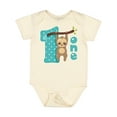thumbnail image 1 of Inktastic Baby Sloth 1st Birthday Boys or Girls Baby Bodysuit, 1 of 5
