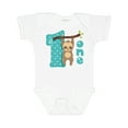 thumbnail image 1 of Inktastic Baby Sloth 1st Birthday Boys or Girls Baby Bodysuit, 1 of 5