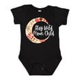 thumbnail image 1 of Inktastic Baby Stay Wild Moon Child Crescent Moon with Flowers Girls Baby Bodysuit, 1 of 5