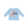 thumbnail image 1 of Inktastic Baby Stay Wild Moon Child Crescent Moon with Flowers Girls Long Sleeve Toddler T-Shirt, 1 of 5