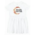 thumbnail image 1 of Inktastic Baby Stay Wild Moon Child Crescent Moon with Flowers Girls Toddler Dress, 1 of 5