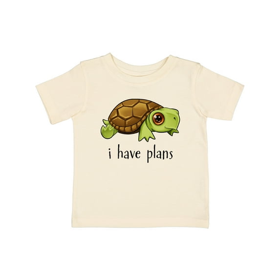 Inktastic Baby Turtle Plans Cute Boys or Girls Baby T-Shirt