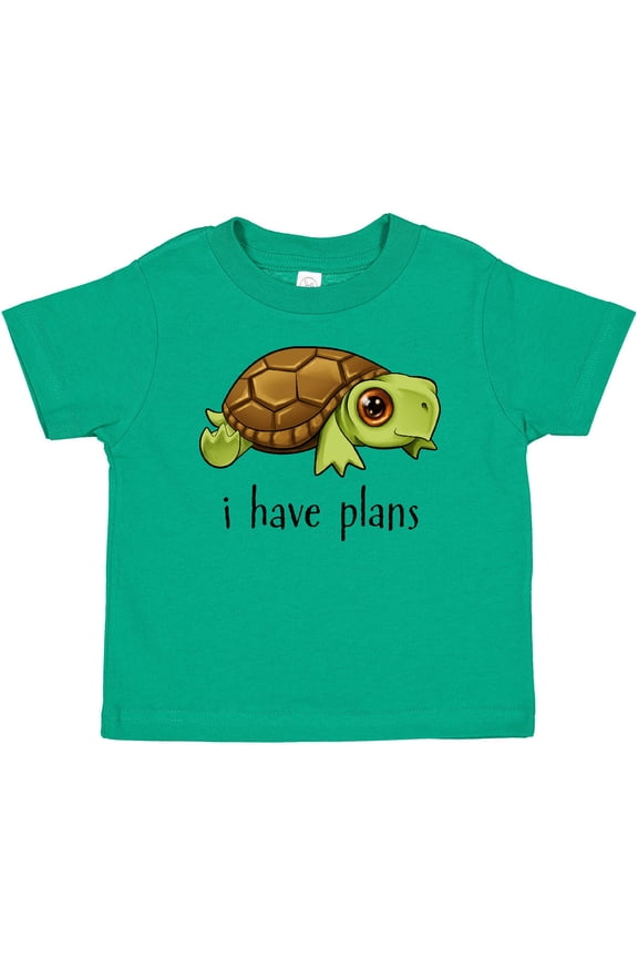 Baby Turtle Plans Cute Boys or Girls Baby T-Shirt