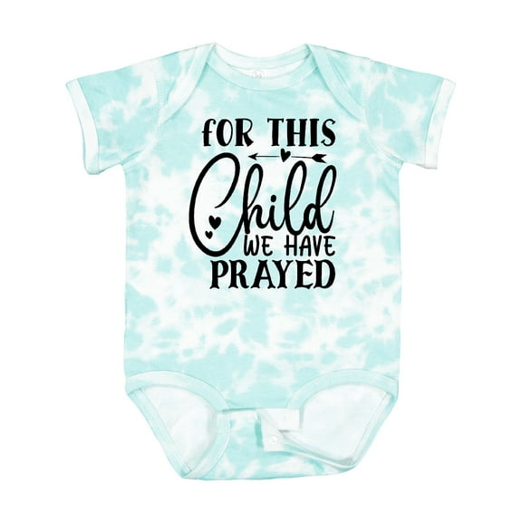 Inktastic Baby for This Child We Have Prayed Boys or Girls Baby Bodysuit