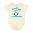 thumbnail image 1 of Inktastic Baby's 1st Chrismukkah with Cute Baby Penguin and Snowflakes Boys or Girls Baby Bodysuit, 1 of 5
