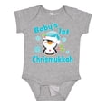 thumbnail image 1 of Inktastic Baby's 1st Chrismukkah with Cute Baby Penguin and Snowflakes Boys or Girls Baby Bodysuit, 1 of 5