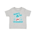 thumbnail image 1 of Inktastic Baby's 1st Chrismukkah with Cute Snowman and Snowflakes Boys or Girls Baby T-Shirt, 1 of 5
