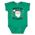 thumbnail image 1 of Inktastic Baby's 1st Christmas Santa with Candy Canes Boys or Girls Baby Bodysuit, 1 of 5