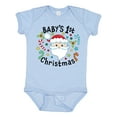 thumbnail image 1 of Inktastic Baby's 1st Christmas Santa with Candy Canes Boys or Girls Baby Bodysuit, 1 of 5