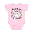 thumbnail image 1 of Inktastic Baby's 1st Christmas Santa with Candy Canes Boys or Girls Baby Bodysuit, 1 of 5