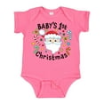 thumbnail image 1 of Inktastic Baby's 1st Christmas Santa with Candy Canes Boys or Girls Baby Bodysuit, 1 of 5