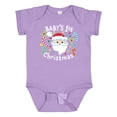 thumbnail image 1 of Inktastic Baby's 1st Christmas Santa with Candy Canes Boys or Girls Baby Bodysuit, 1 of 5