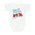 thumbnail image 1 of Inktastic Baby's 1st Christmas Train with Presents and Tree Boys or Girls Baby Bodysuit, 1 of 5