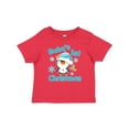 thumbnail image 1 of Inktastic Baby's 1st Christmas with Cute Penguin and Snowflakes Boys or Girls Baby T-Shirt, 1 of 5