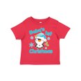 thumbnail image 1 of Inktastic Baby's 1st Christmas with Cute Penguin and Snowflakes Boys or Girls Toddler T-Shirt, 1 of 5