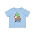 thumbnail image 1 of Inktastic Baby's 1st Christmas with Santa Reindeer and Tree Boys or Girls Baby T-Shirt, 1 of 5