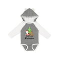 thumbnail image 1 of Inktastic Baby's 1st Christmas with Santa Reindeer and Tree Boys or Girls Long Sleeve Baby Bodysuit, 1 of 5