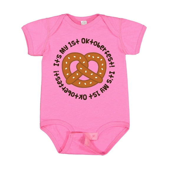 Inktastic Baby's 1st Oktoberfest Boys or Girls Baby Bodysuit