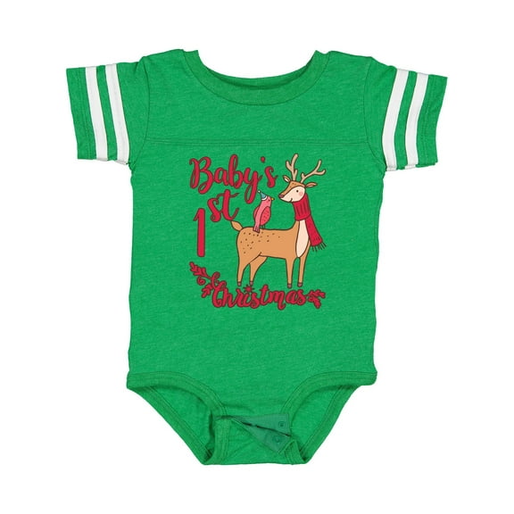 Inktastic Baby's First Christmas Boys or Girls Baby Bodysuit