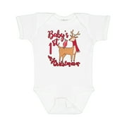 Inktastic Baby's First Christmas Boys or Girls Baby Bodysuit