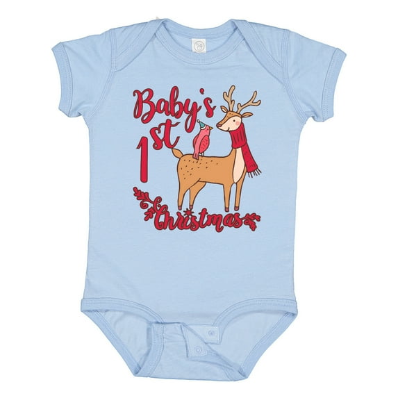 Inktastic Baby's First Christmas Boys or Girls Baby Bodysuit