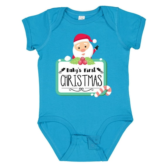 Inktastic Baby's First Christmas Boys or Girls Baby Bodysuit