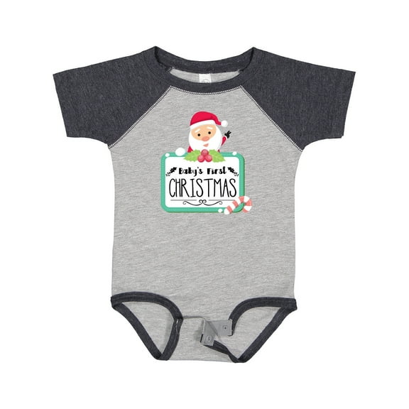 Inktastic Baby's First Christmas Boys or Girls Baby Bodysuit
