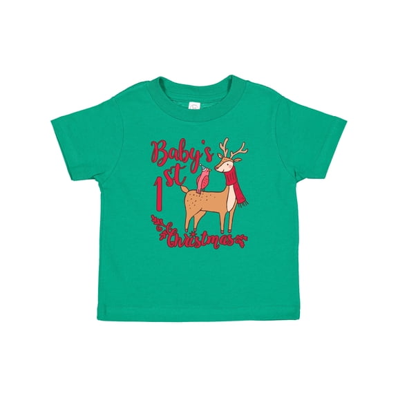 Inktastic Baby's First Christmas Boys or Girls Baby T-Shirt