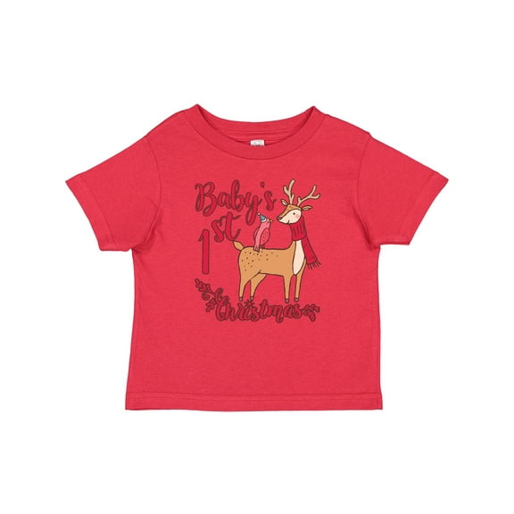 Inktastic Baby's First Christmas Boys or Girls Baby T-Shirt