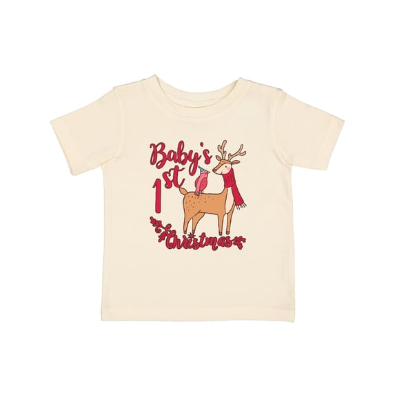 Inktastic Baby's First Christmas Boys or Girls Baby T-Shirt