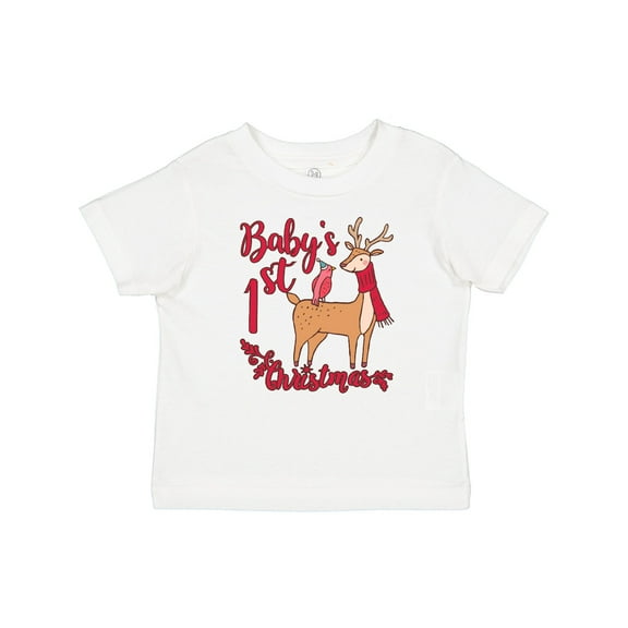 Inktastic Baby's First Christmas Boys or Girls Baby T-Shirt