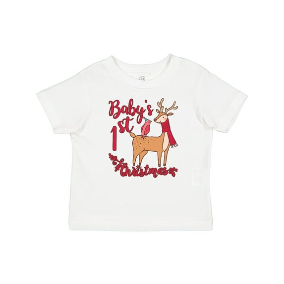 Inktastic Baby's First Christmas Boys or Girls Baby T-Shirt