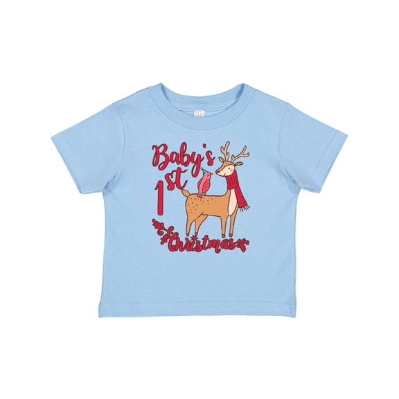 Inktastic Baby's First Christmas Boys or Girls Baby T-Shirt