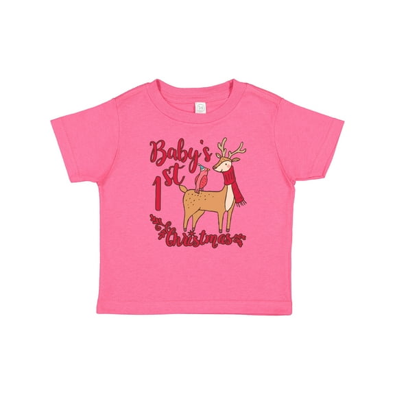Inktastic Baby's First Christmas Boys or Girls Baby T-Shirt