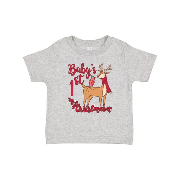 Inktastic Baby's First Christmas Boys or Girls Baby T-Shirt