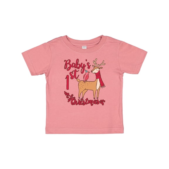 Inktastic Baby's First Christmas Boys or Girls Baby T-Shirt