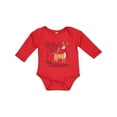 thumbnail image 1 of Inktastic Baby's First Christmas Boys or Girls Long Sleeve Baby Bodysuit, 1 of 5
