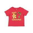 thumbnail image 1 of Inktastic Baby's First Christmas -gingerbread Cookie Boys or Girls Baby T-Shirt, 1 of 5