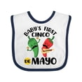 thumbnail image 1 of Inktastic Baby's First Cinco De Mayo Boys or Girls Baby Bib, 1 of 3