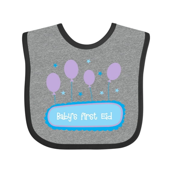 Inktastic Baby's First Eid Boys or Girls Baby Bib