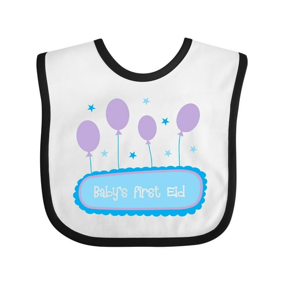 Inktastic Baby's First Eid Boys or Girls Baby Bib