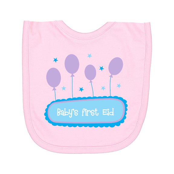 Inktastic Baby's First Eid Newborn Bib