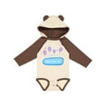 thumbnail image 1 of Inktastic Baby's first Eid Boys or Girls Long Sleeve Baby Bodysuit, 1 of 5