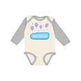 thumbnail image 1 of Inktastic Baby's first Eid Boys or Girls Long Sleeve Baby Bodysuit, 1 of 5