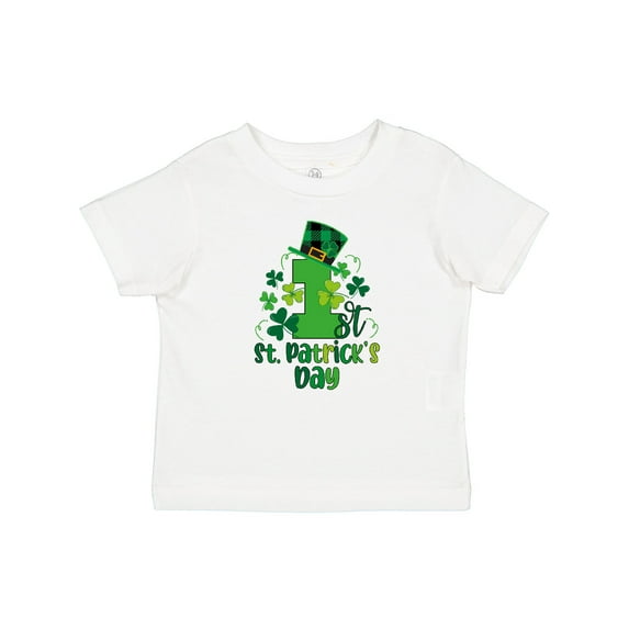 Inktastic Babys 1st St Patricks Day Irish Shamrock Boys or Girls Baby T-Shirt