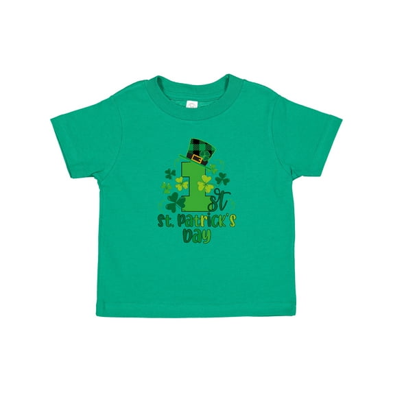 Inktastic Babys 1st St Patricks Day Irish Shamrock Boys or Girls Baby T-Shirt