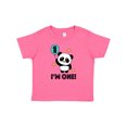 thumbnail image 1 of Inktastic Babys First Birthday Panda with Balloon Boys or Girls Baby T-Shirt, 1 of 5